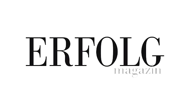 Logo des ERFOLG Magazin – dem Wirtschaftsmagazin für Unternehmerinnen und Visionäre